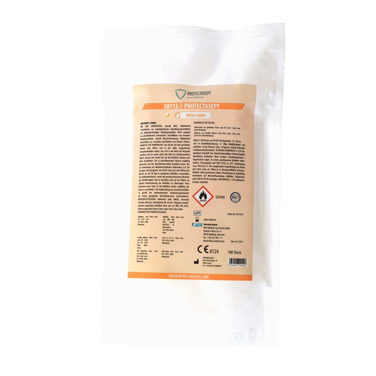 Disinfectant Wipes - Refill Pack