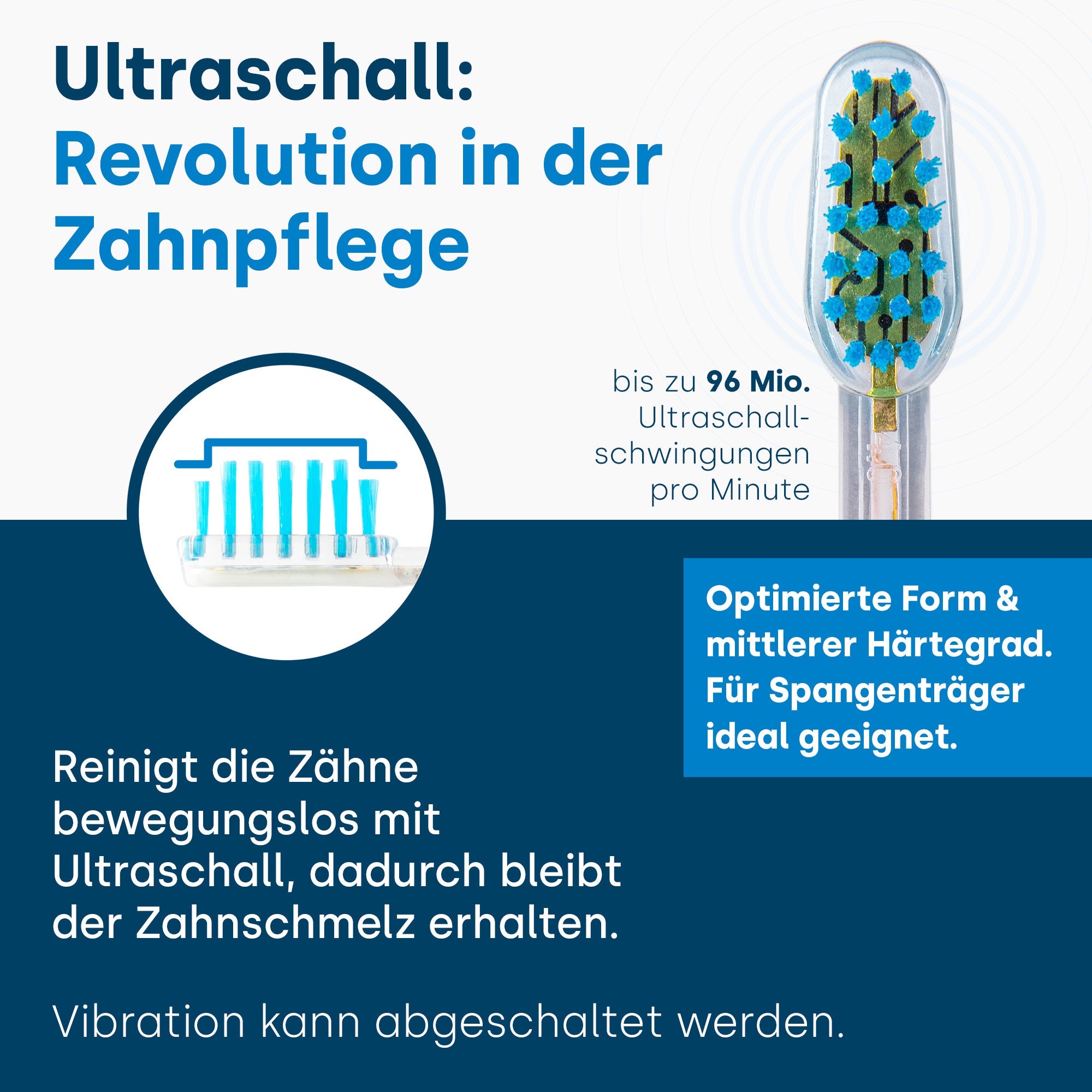 PM2 Aufsteckbürsten PlatinumCAM