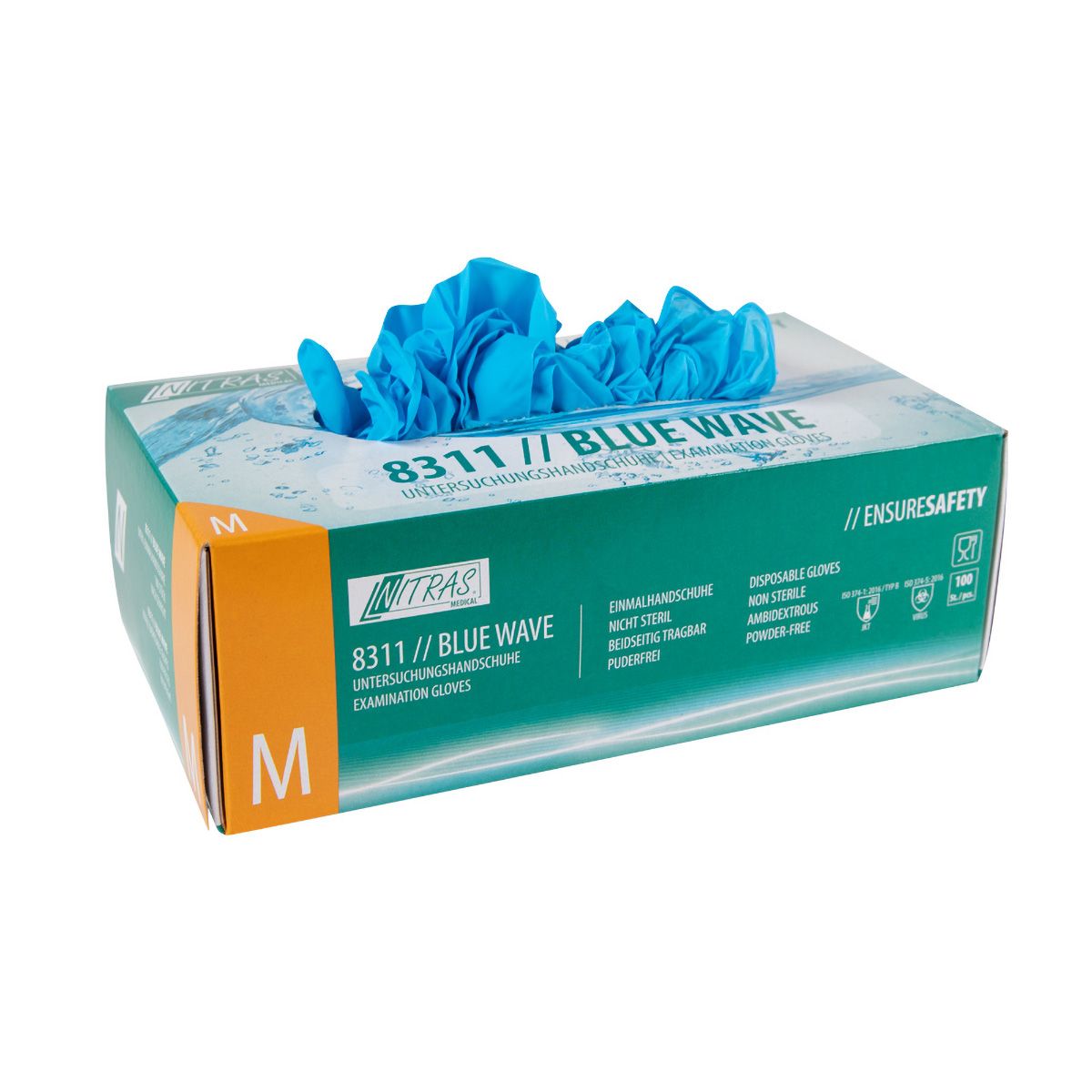 Nitrile Gloves Blue Wave