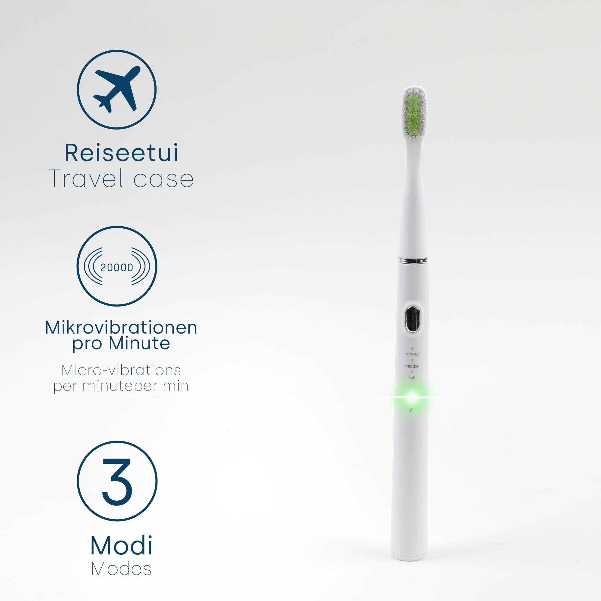 Cepillo de dientes eléctrico sónico Sonic ToGo 