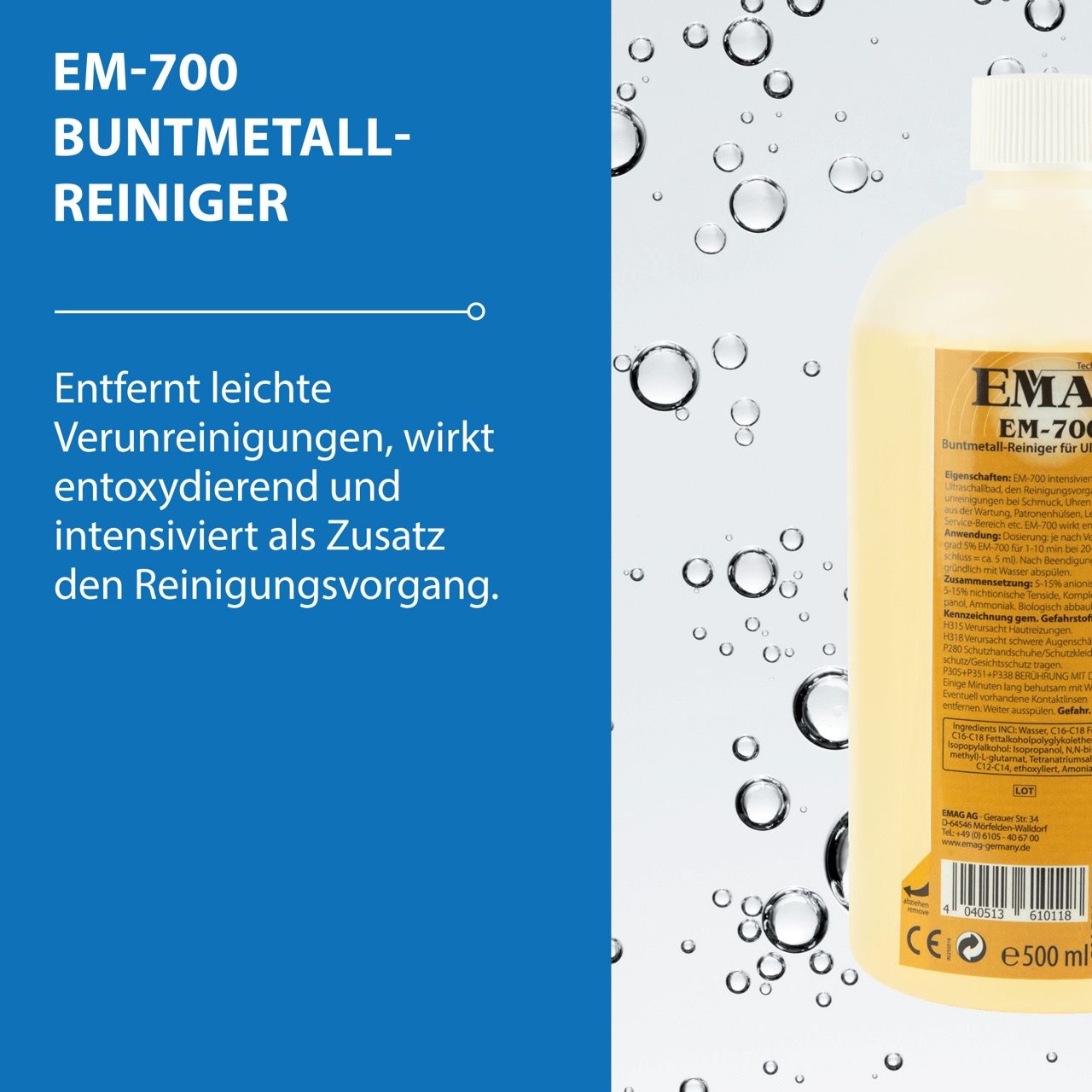 EM-700 Buntmetallreiniger