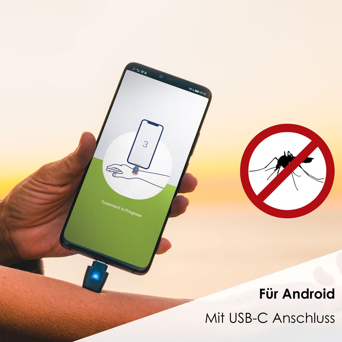 chauffez-le pour Android - guérisseur de piqûres d'insectes 