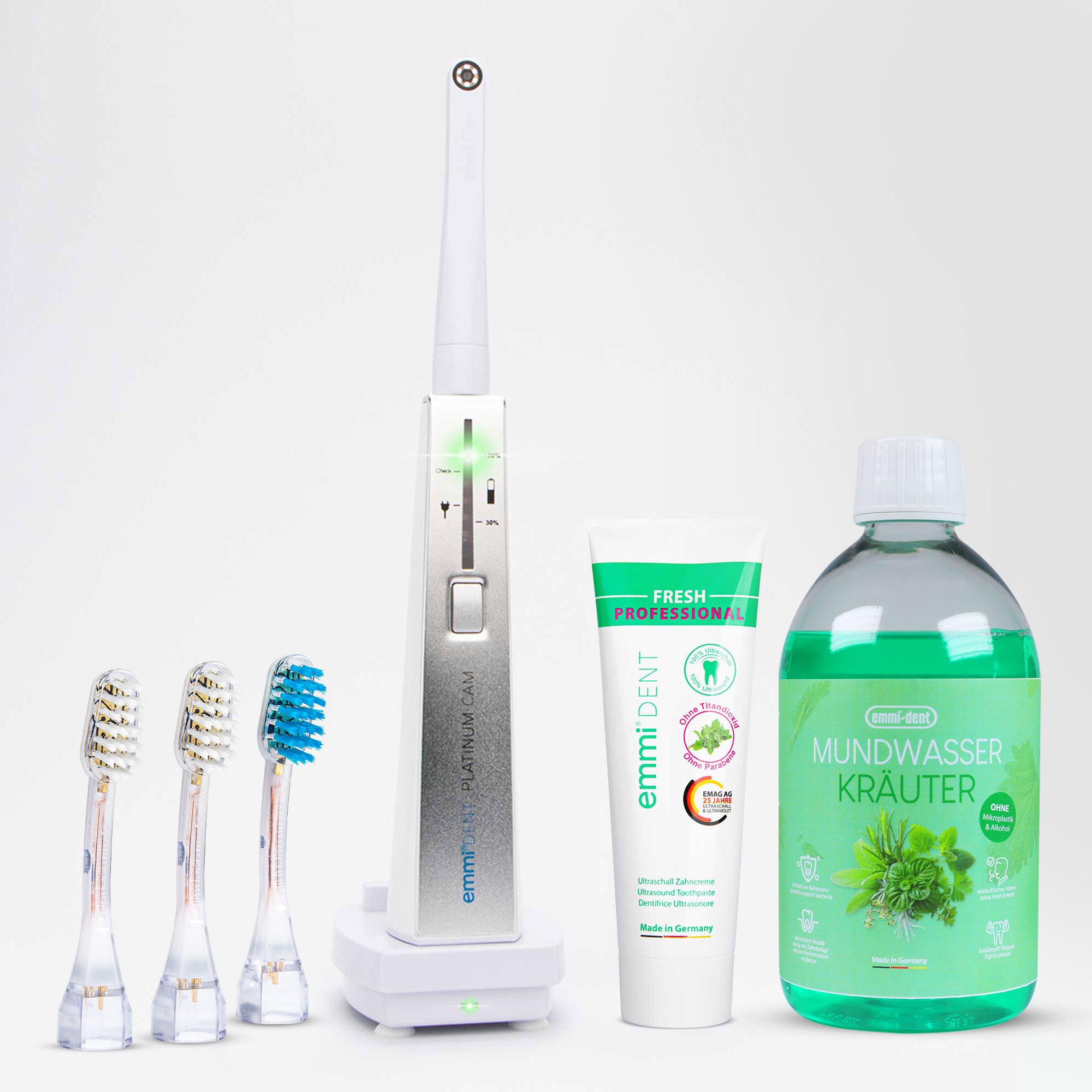 Cepillo de dientes ultrasónico Platinum CAM advantage set